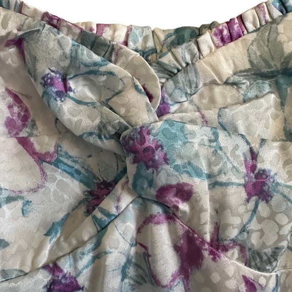 NWT RAHI Stila Dress Blue Floral Mini XL - Picture 7 of 16